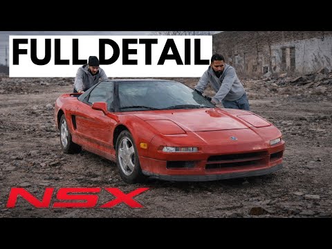 Thumbnail for Barn Find Flooded Supercar Acura NSX full detailing after being abandoned for 10 Years. by Supercar, SEAT, Acura, video, Car, vide
