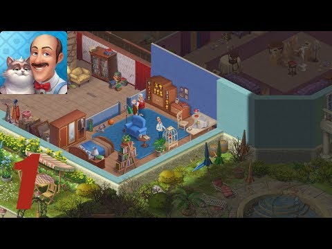 Homescapes Story Walkthrough Part 1 - Day 1