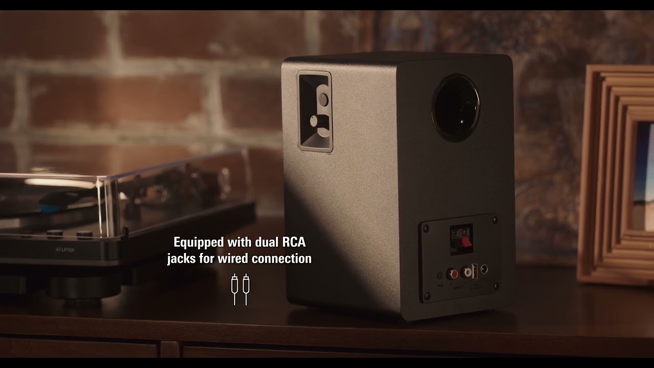 Audio Technica SP3x Compact Bookshelf Speakers - White