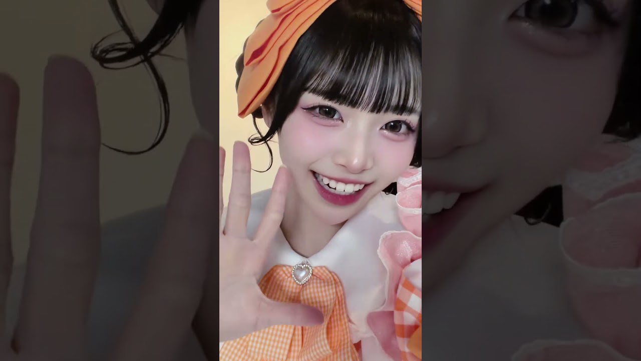 まむちゃんらぁ麺🍜食べれた人〜❓🧡 #iLiFE #アイドル #idol #小熊まむ #fyp