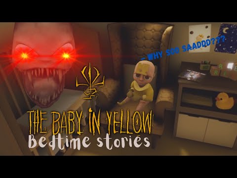 WORST BABYSITTING JOB EVER!! | The Baby in Yellow: Bedtime Stories