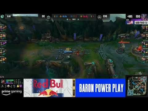 WATCH EDG JIEJIE'S EPIC BARON STEAL AGAINST DK