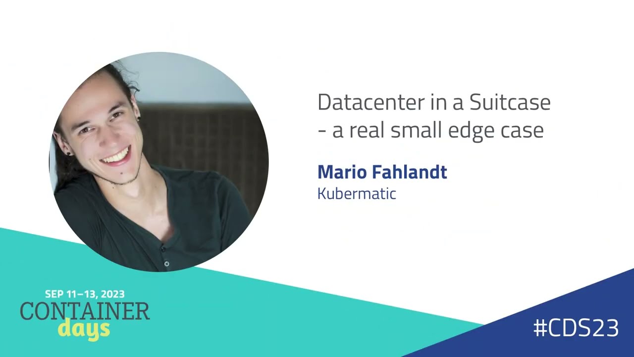 Datacenter in a Suitcase - a real small edge case - Mario Fahlandt