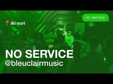 Live DJ Set at a Sushi Bar | Bleu Clair | NO SERVICE