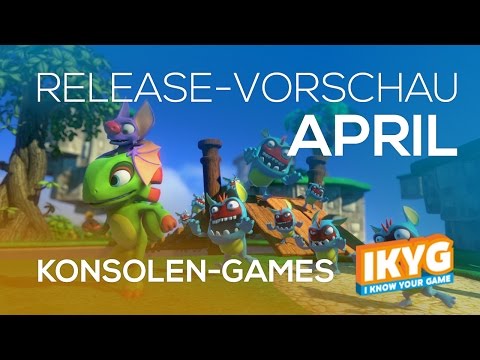 Games-Release-Vorschau - April 2017 - Konsole