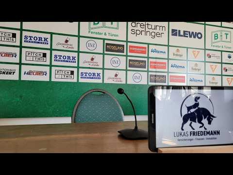 Pressekonferenz nach Chemie – Chemnitzer FC