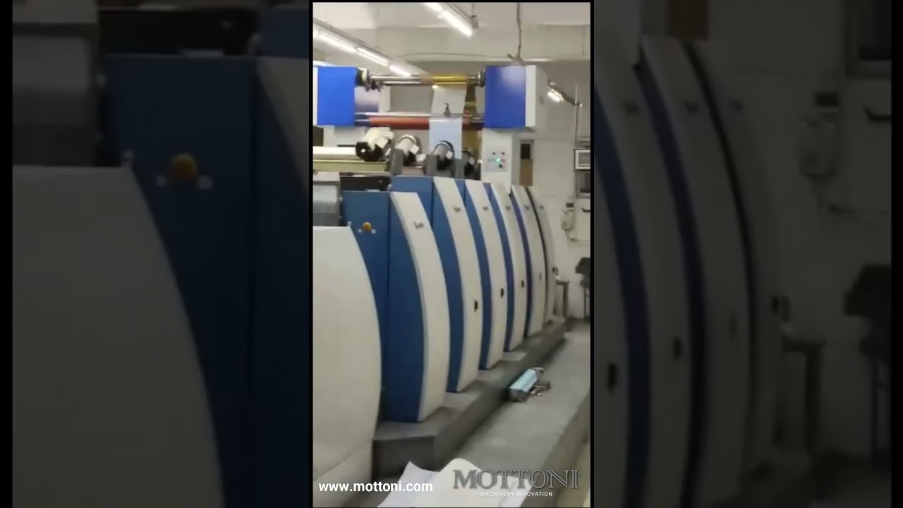 MOTTONI COLD FOIL PRINTING MACHINE