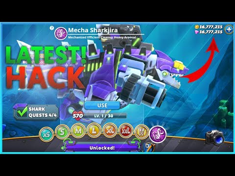 FREE! Gems & Coins - Hungry Shark World v.4.5.0 (Working/Latest!)