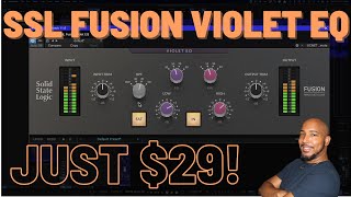 Video thumbnail for Get SSL Fusion Violet EQ for just $29! by Czar