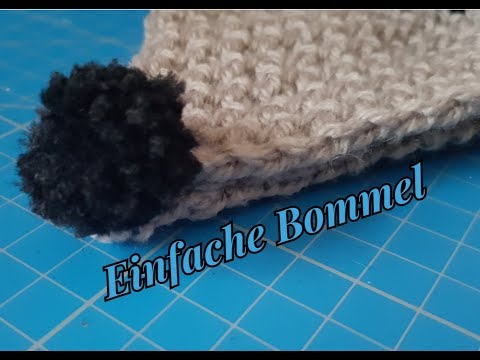 einfache Bommel anfertigen