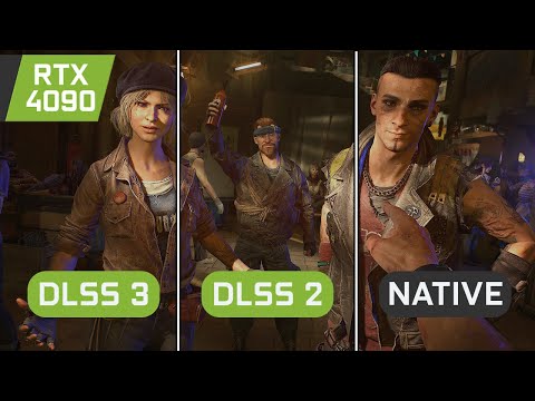 RTX 4090 - DYING LIGHT 2 - DLSS 3 vs DLSS 2 vs NATIVE Comparison - 4K Benchmark
