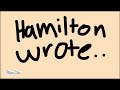 Hamilton Wrote The Other 51 Meme 2