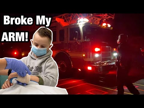 I Broke My ARM!! Caiden BMX