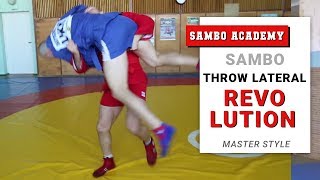 Throw lateral revolution (Te-Guruma) for everyone \ sambo academy