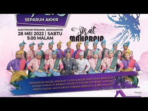 SEPARUH AKHIR | SIRAT MAHARAJA MZ GOLD | PERTANDINGAN DIKIR BARAT RTM 2022