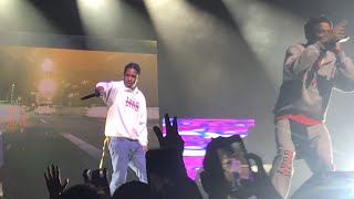 A$AP mob performs "feels so good" & "yamborghini high" live in Portland Oregon for the cozy tour