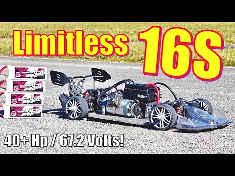 Limitless 16S! Broke the Road's SPEED RECORD! Most Powerful Arrma Limitless