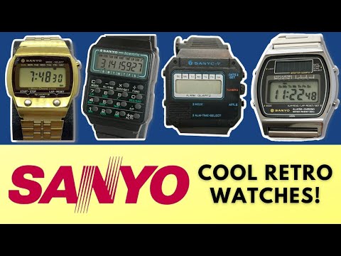 Sanyo Digital Watches: A Blast from the Past