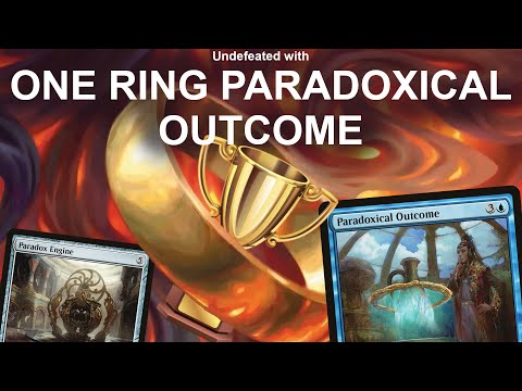 ONE RING TO RULE THEM ALL! TonyScapone's Legacy Mono-Blue Ring Paradoxical Outcome. MTG 5-0 Trophy