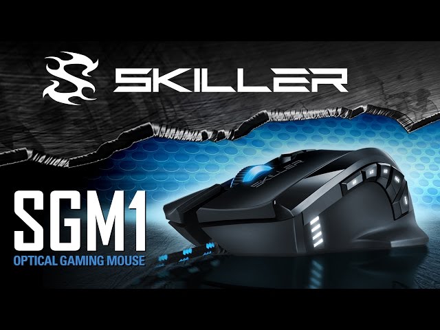 Sharkoon Skiller SGM1 Ratón Gaming 10800 DPI video