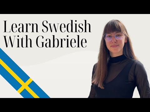 SWEDISH FOR BEGINNERS (Lesson 5)