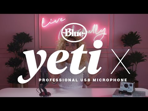 Blue Yeti X | Professional USB Microphone for Gaming, Streaming and Podcasting