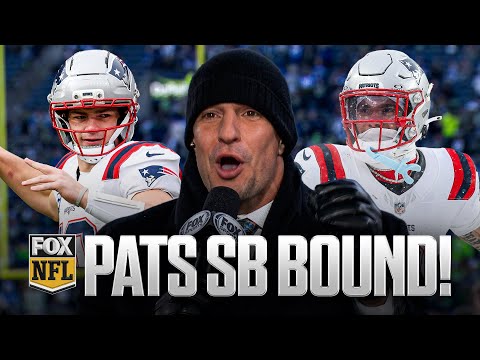 Patriots head BACK to Super Bowl 🚨 Gronk reacts to win over Broncos in AFC Championship