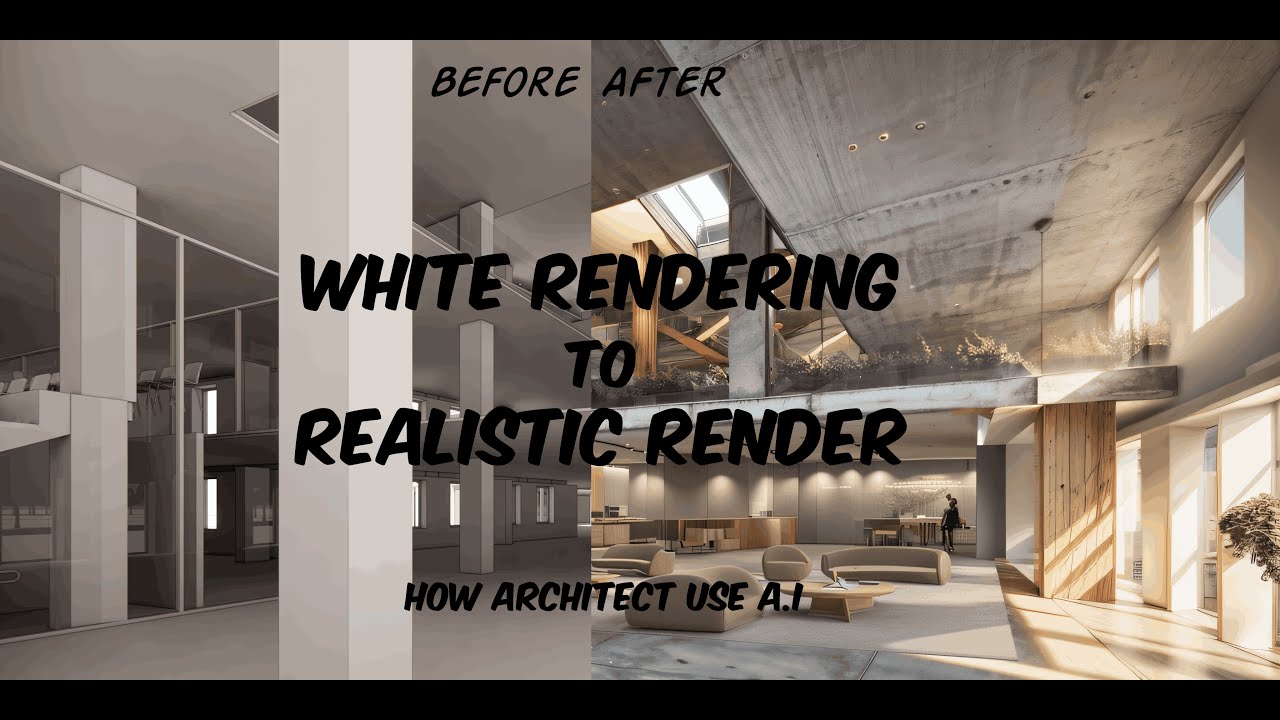 How Architect uses A.I for Rendering | Stable diffusion, Tutorial