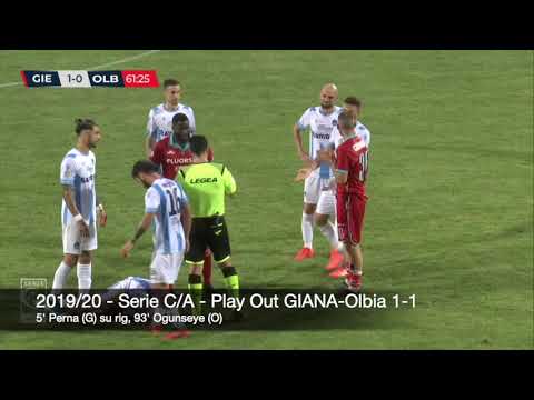 HL GIANA-Olbia 1-1 - ritorno Play Out 2019/2020