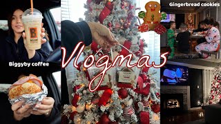 Vlogmas 2023 | Biggby Coffee + Target + Pedicure + Gingerbread Cookies!