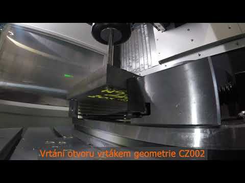 Nástroje CZ, s.r.o. - Testování závitníků do oceli CZZ1500 a 2050 na CNC