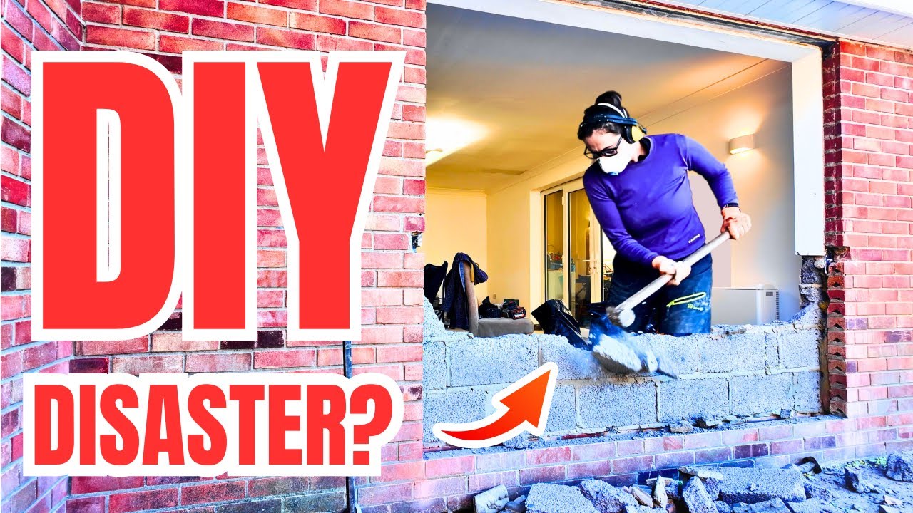 Was trying to convert a window to French doors a MISTAKE?