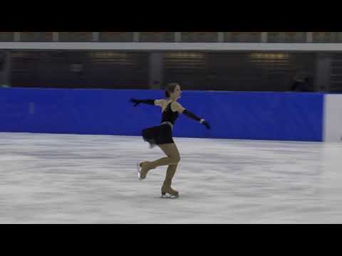 1. Christmas Cup 2018: Nina Letenayova (SVK) - Senior Ladies Short Program