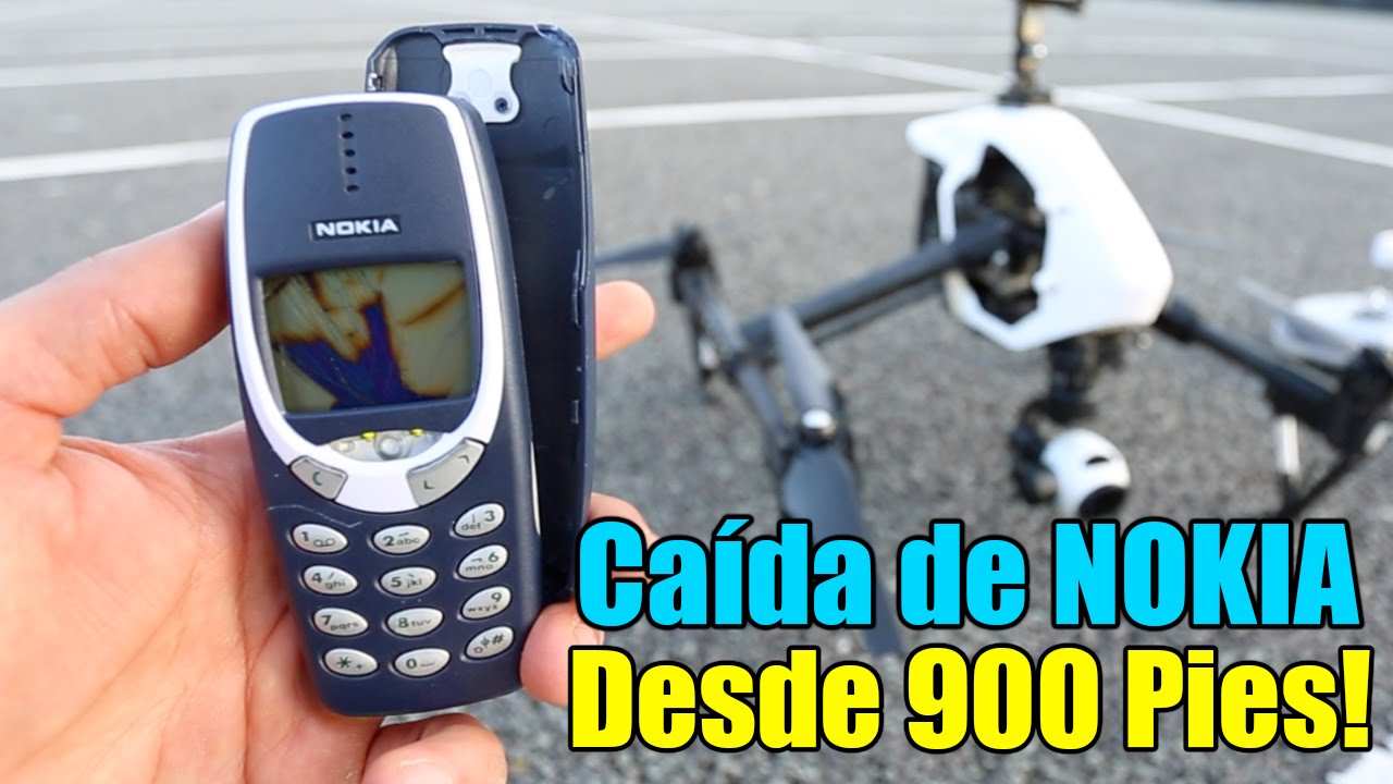 Nokia 3310 Prueba de Resistencia - Caída desde 900 Pies!