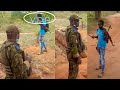 Scène incroyable: un V.D.P Burkinabé tient un détachement militaire ivoirien à la frontière|
