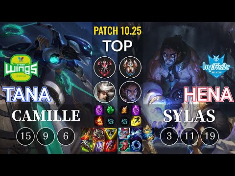 JAG TaNa Camille vs hyF Hena Sylas Top - KR Patch 10.25