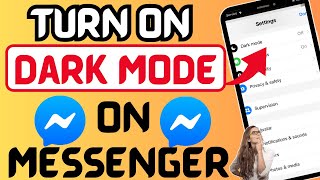 How To Dark Mode On Facebook Messenger On iphone 2023 |How To Enable Dark Mode On Messenger (iOS 17)