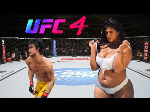Bruce Lee vs Tostukha 9 EA Sports UFC 4UFC M-1 Zaruba