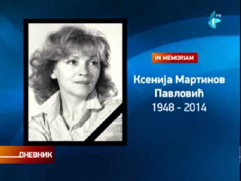 Preminula glumica SNP Ksenija Martinov Pavlović