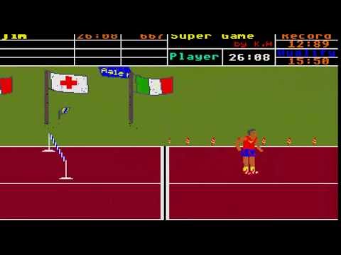 ATARI ST Super Game v3 K Hermann OLYMPIC GAMES AUTOMATION MENU 467A INTRO CRACKTRO ATARI FALCON STE