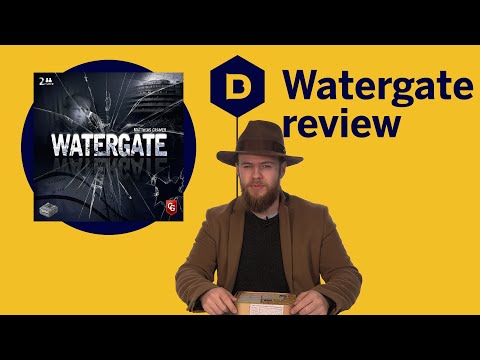 Watergate Board Game Review - A battle of wits and information