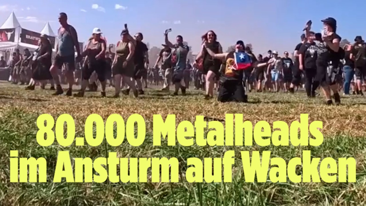 WACKEN: Festival im Dorf! Metal-Fans feiern zwischen Bühne und Dorfkirche