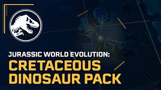 Jurassic World Evolution: Cretaceous Dinosaur Pack (DLC) Steam Key GLOBAL