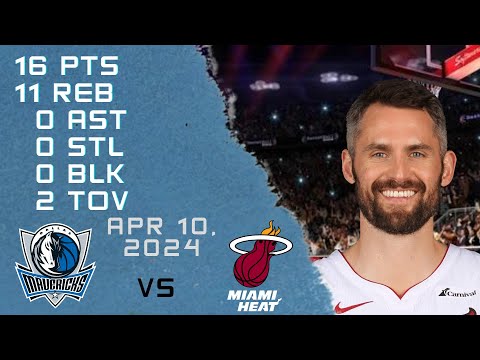 Kevin Love player Full Highlights vs MAVERICKS NBA Regular season game 10-04-2024