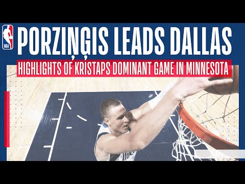 💪 PORZIŅĢIS DOMINATES | Extended highlights as Kristaps goes off against the Timberwolves