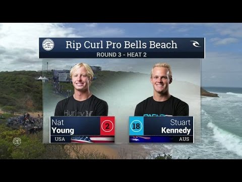 2016 Rip Curl Pro Bells Beach: Round 3, Heat 2 Video