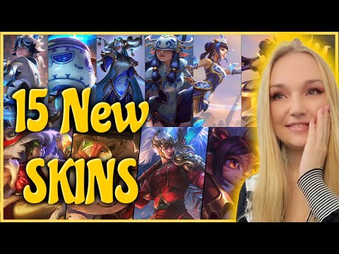 15 NEW SKINS - A Hero Awakens | Lunar Revel 2022