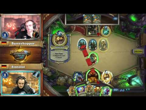 Bunnyhoppor's Secret Hunter versus Sintolol's Pirate Warrior
