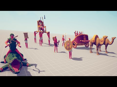 NEW EGYPT FACTION vs EVERY FACTION | Totally Accurate Battle Simulator TABS
