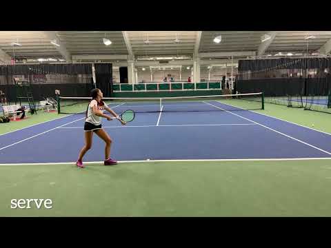 Liubov Kryshchuk - College tennis recruiting video (class of 2024)